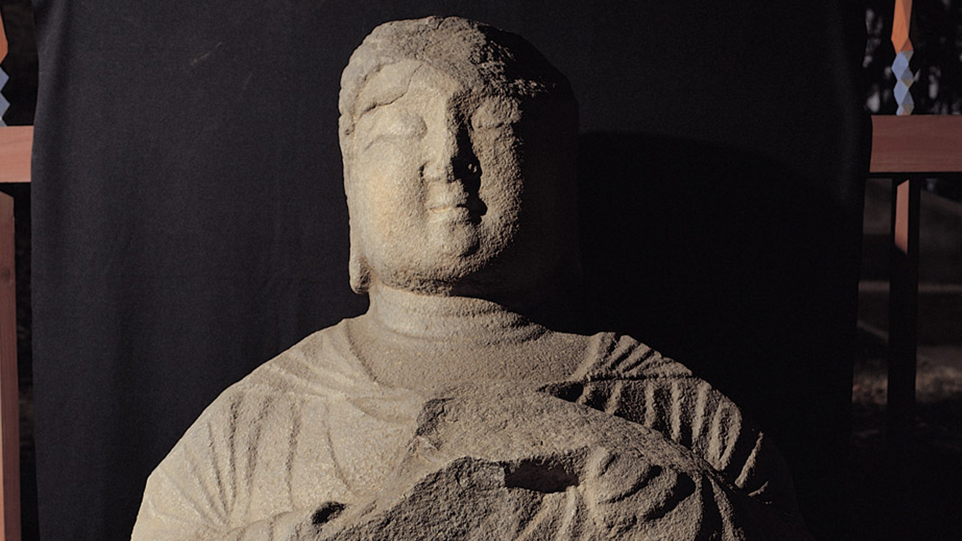 상주 복룡동 석조여래좌상